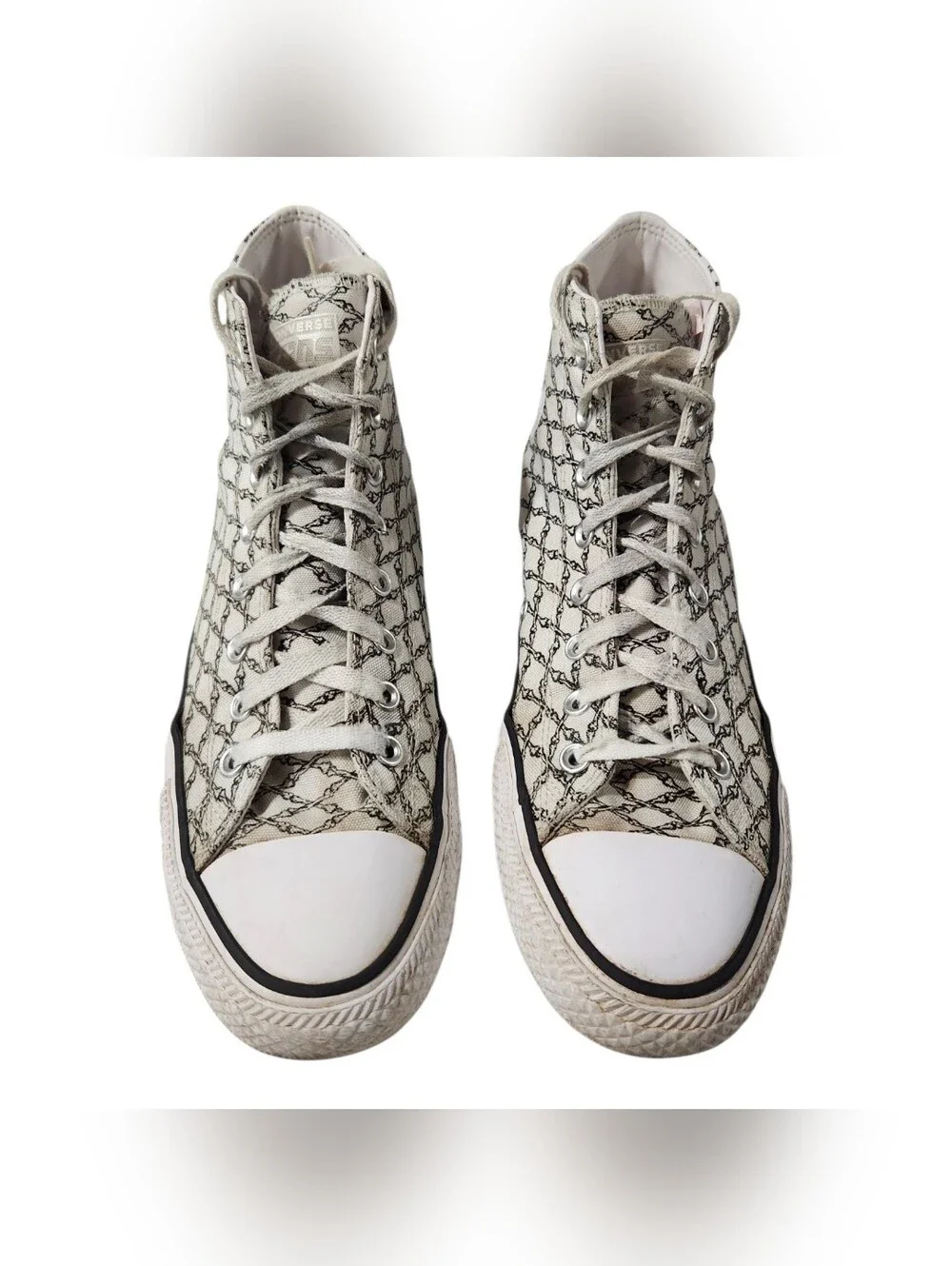 Converse "Bones" Chuck Taylor All Star Pro High Top Sneakers Size 11 - Picture 6 of 12